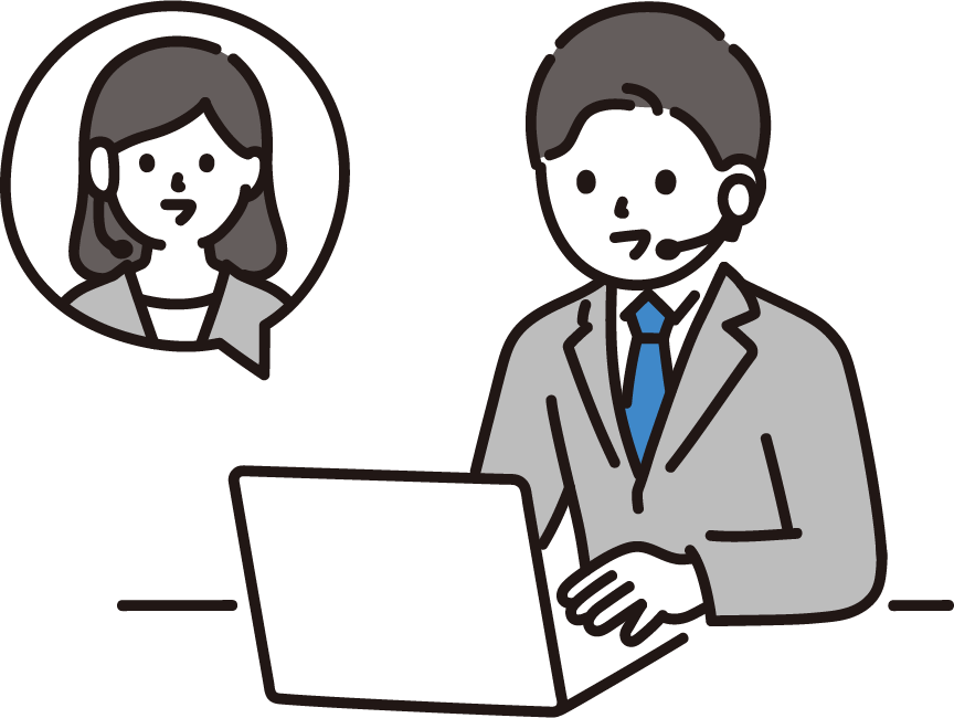 チームメンバーの仕事風景2