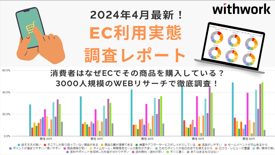 【2024年最新】ECモール利用実態調査レポート〜消費者行動を理解しよう〜
